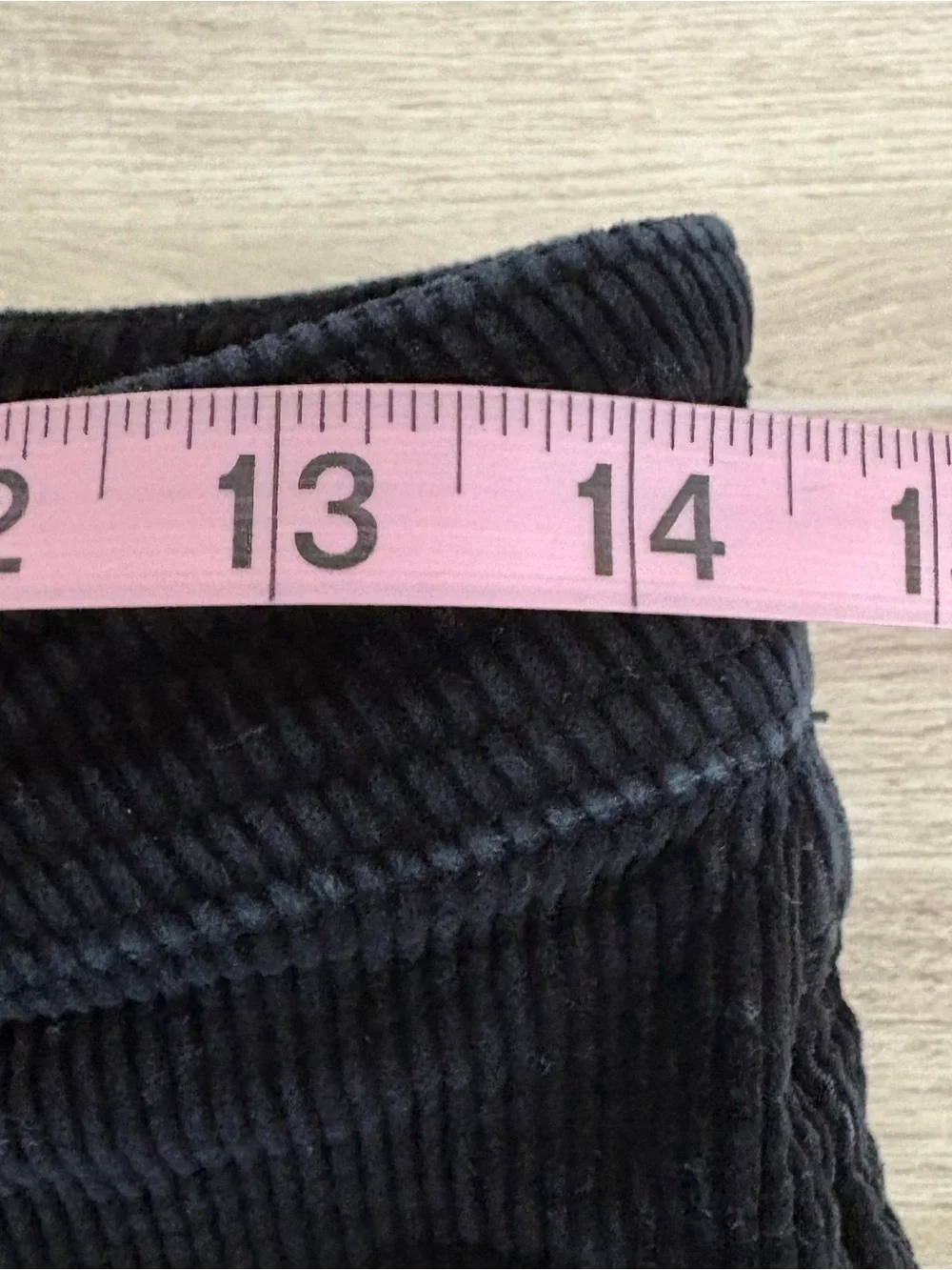 ModCloth All Aboard For Corduroy Navy Mid Rise Flare Pants - Picture 12 of 16